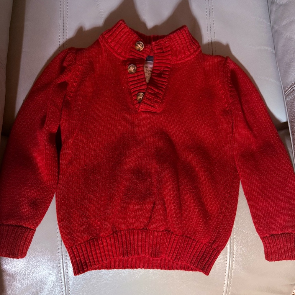 Carter’s Boys 3T Red Sweater